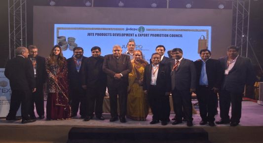 Group Photograph at Award Ceremony of JUTEXPO 2020 on 13th January, 2020